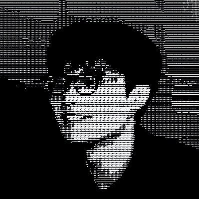 ASCII portrait of Won Park